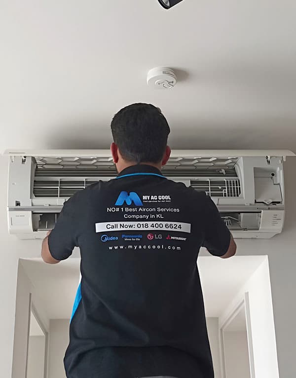 Technician at work